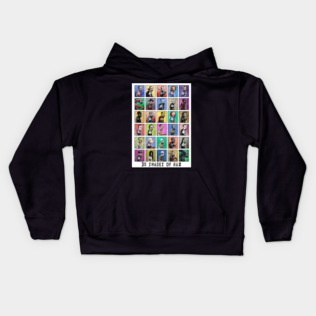 30 Shades of Baz Kids Hoodie by The Podcast Under the Stairs